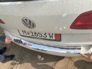 Volkswagen Touran 2010–2015 Takapuskurin suojalista Carmos (ruostumaton teräs) kuva 1
