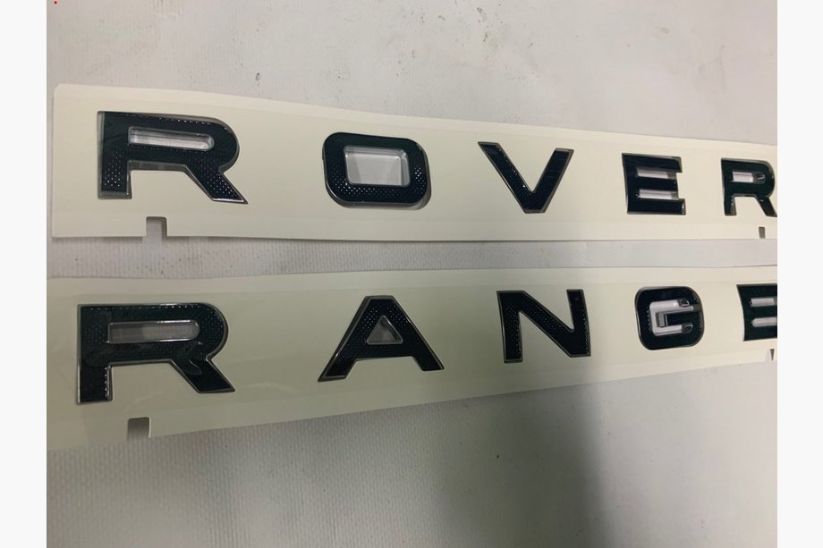 Range Rover III L322 2002–2012 Teksti musta piste (tyyppi-1) Image