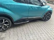 Toyota C-HR 2016–2023 Sivukynnykset Original V2 (2 kpl, alumiini) kuva 3