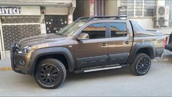 Volkswagen Amarok 2010–2022 RedLine Black sivuportaat (2 kpl, alumiini) kuva 1