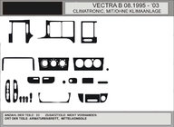 Opel Vectra B 1995–2002 Kojelaudan puukuosi koristelistat (TARJOUS) kuva 1