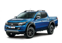 Mitsubishi L200 2015–2024 OmsaLine Sport kattokaiteet (2 kpl, mustat) kuva 1