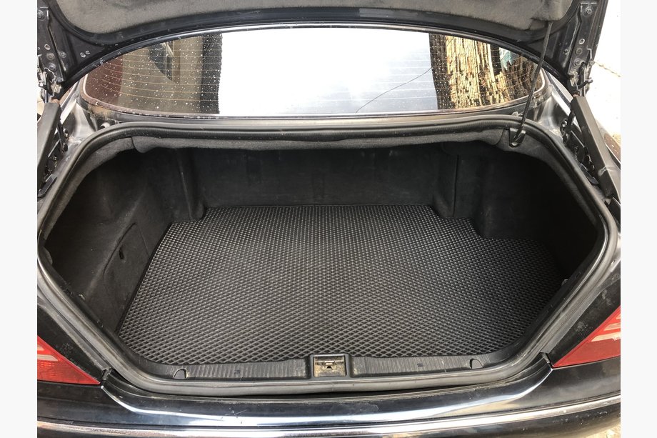 Mercedes S-sarja W220 1998–2005 Tavaratilan matto (Short, EVA, musta) Image