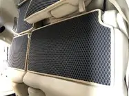 Nissan Armada 2016–2024 Takaistuimen yläosan matto (EVA, musta) kuva 1