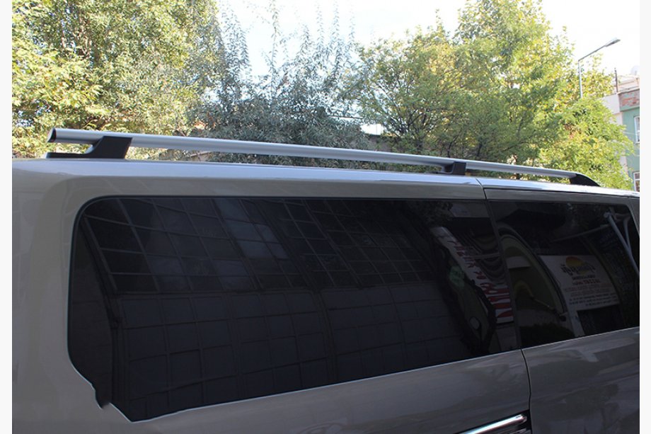 Ford Transit 2014– Kattokaiteet OmsaLine Sport (2 kpl, harmaat) Keskipitkä akseliväli Image