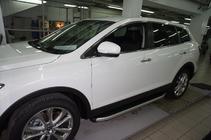 Mazda CX-9 2007–2016 Fullmond sivuaskelmat (2 kpl, alumiini) kuva 5