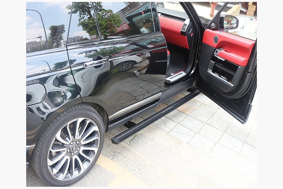 Range Rover III L322 2002–2012 Ulosvedettävällä mekanismilla varustetut sivuaskelmat (2 kpl, alumiini) Image