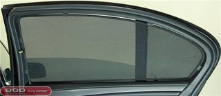 BMW 5-sarja E60/E61 2003–2010 Aurinkosuojaverhot (3 kpl, väliin asennettavat) kuva 1