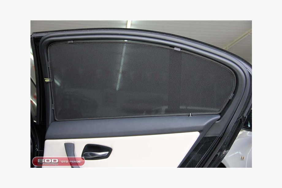 BMW 3-sarja E90/E91 2005–2011 Aurinkosuojaverhot (3 kpl, väliin asennettavat) Image