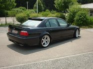 BMW 7-sarja E38 1994–2001 Hamann-spoileri (lasikuitu, maalattava) kuva 1