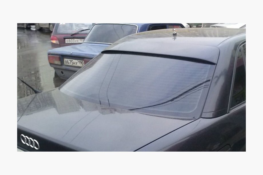 Audi A6 C4 1994–1997 Takalasispoileri (lasikuitu, maalattava) Image