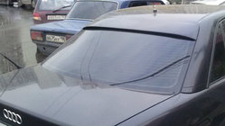 Audi A6 C4 1994–1997 Takalasispoileri (lasikuitu, maalattava) kuva 1