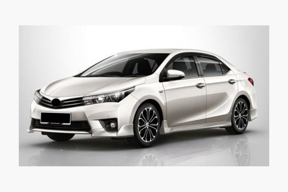 Toyota Corolla 2013–2019 Sivuhelmat (maalattavaksi) Image