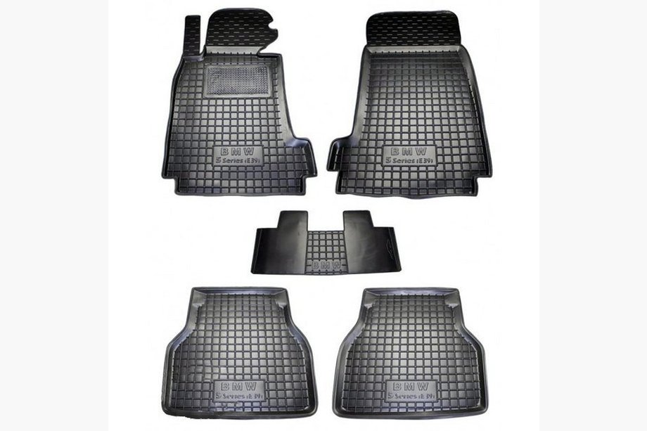 BMW 5-sarja E39 1996–2003 Kumimatot korotetulla reunalla (Autogumm) Image