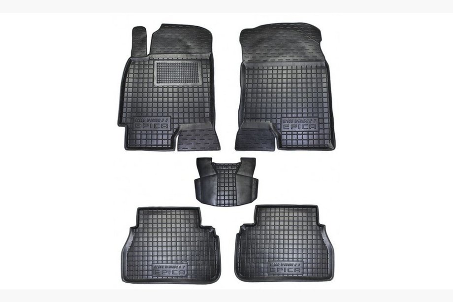 Chevrolet Evanda 2000–2006 Kumimatot korotetulla reunalla (Autogumm) Image