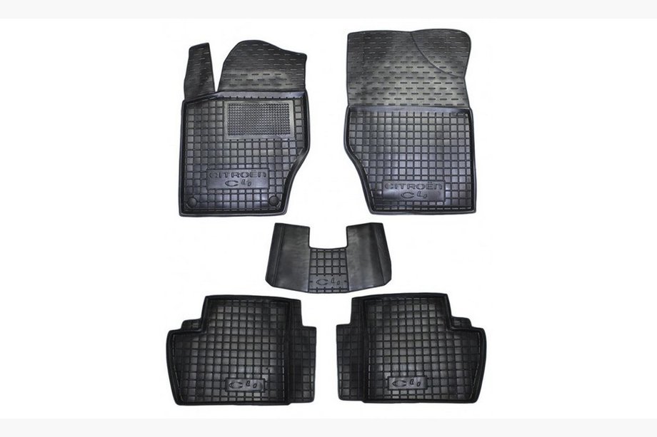 Citroen C-4 2010–2018 Kumimatot korotetulla reunalla (Autogumm) Image