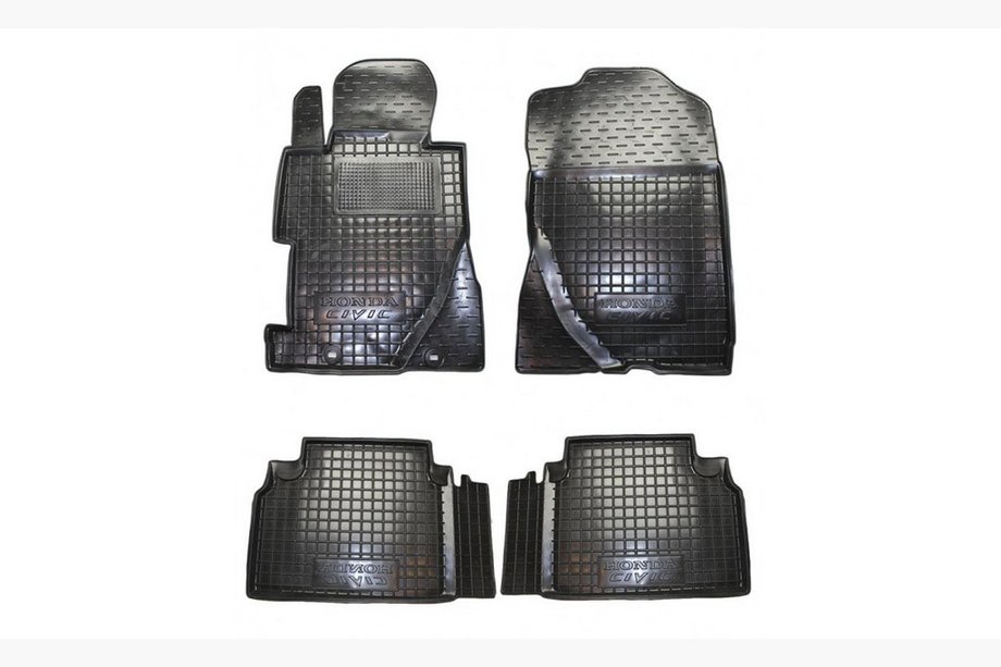 Honda Civic Sedan VIII 2006–2011 Kumimatot korotetulla reunalla (Autogumm) Image