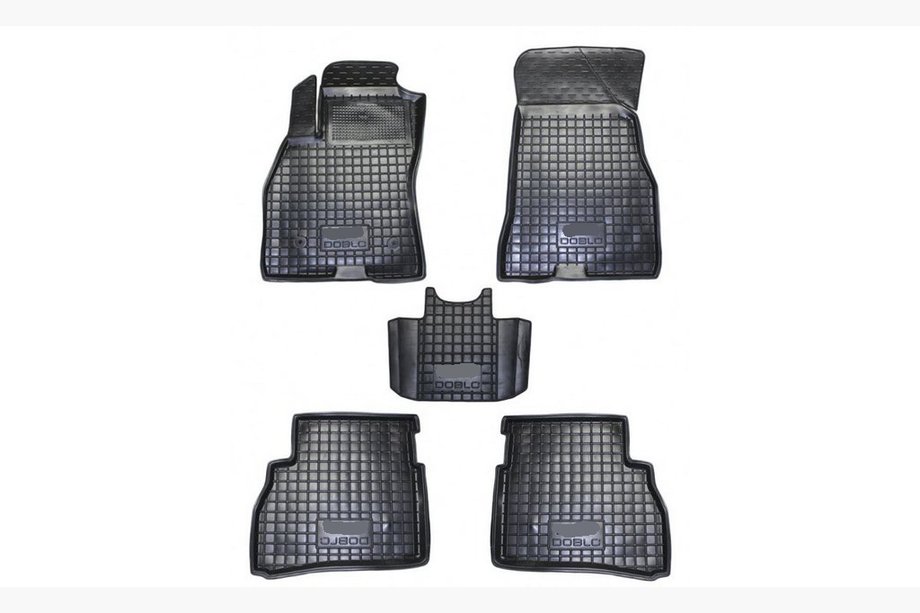 Fiat Doblo II 2010–2022 Kumimatot korotetulla reunalla (Autogumm) Image