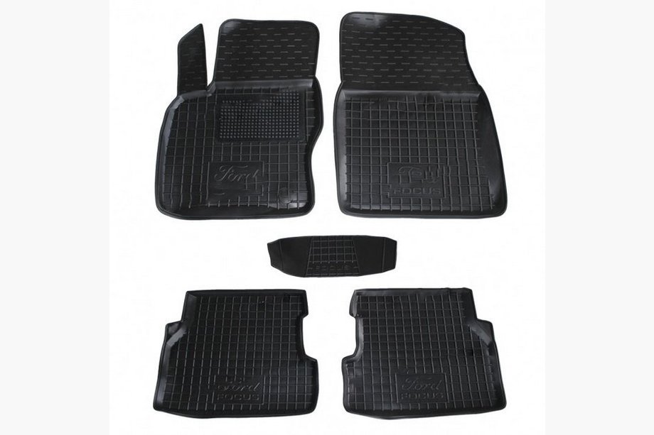 Ford Focus II 2005–2008 Kumimatot korotetulla reunalla (Autogumm) Image