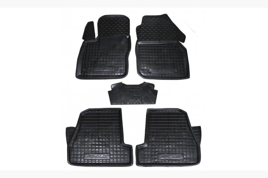 Ford Focus III 2011–2017 Kumimatot korotetulla reunalla (Autogumm) Image