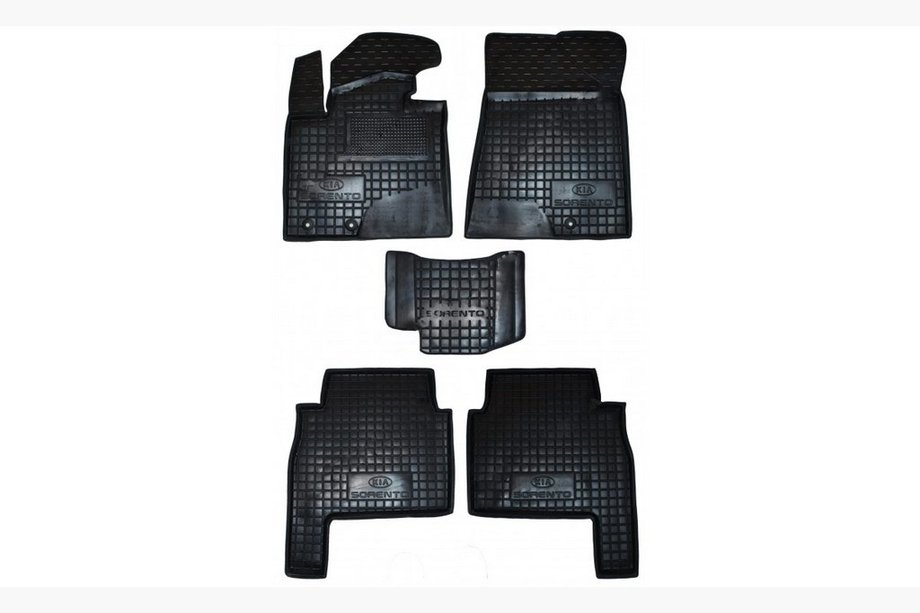 Kia Sorento II XM 2009–2014 Kaukaloiset kumimatot 2009-2012 (Autogumm) Image