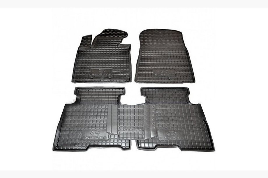 Kia Sorento II XM 2009–2014 Reunalliset kumimattosarja 2012-2014 (Autogumm) Image