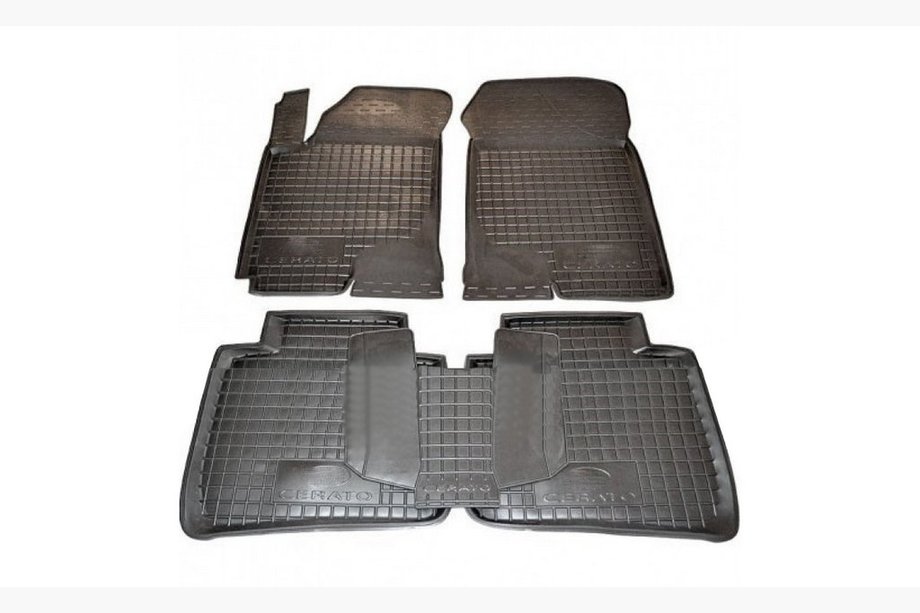 Kia Cerato 1 2004–2009 Kumimatot korotetulla reunalla (Autogumm) Image