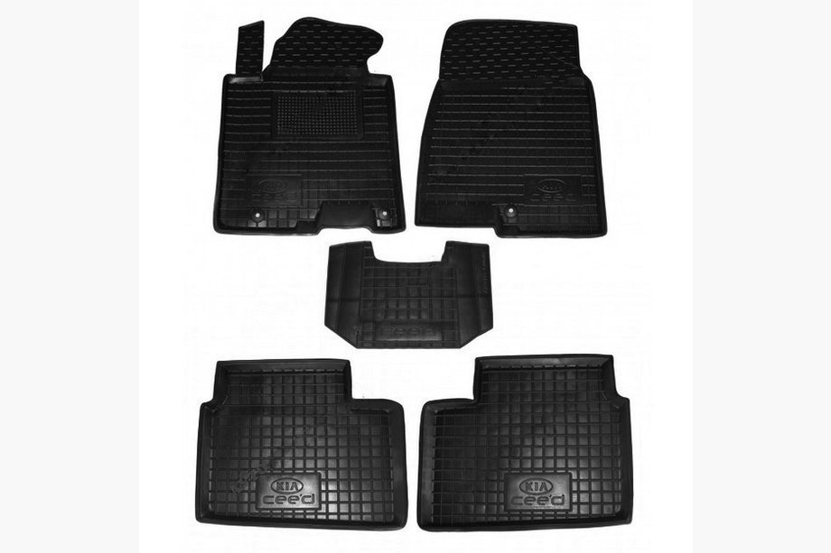 Kia Ceed 2012–2018 Kumimatot korotetulla reunalla 5D (Autogumm) Image