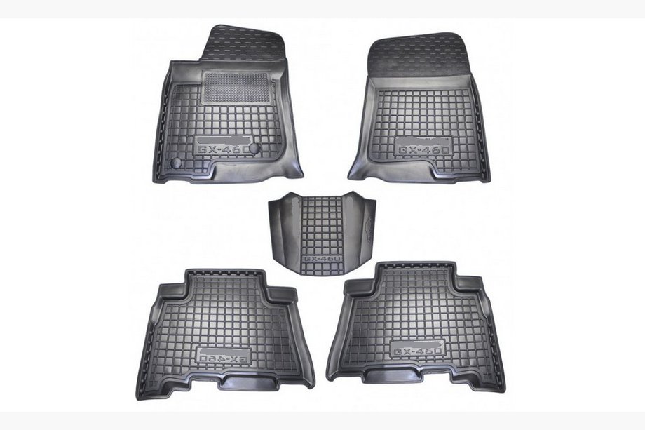 Lexus GX460 2009–2023 Kumimatot korotetulla reunalla (Autogumm) Image