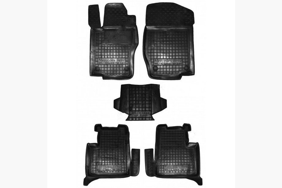 Mercedes ML W164 2005–2011 Kumimatot korotetulla reunalla (Autogumm) Image