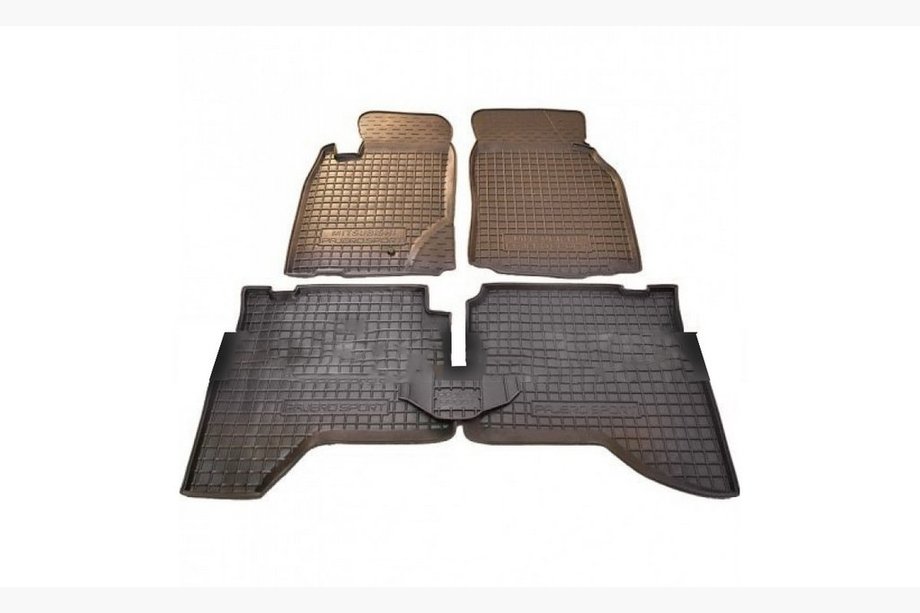 Mitsubishi Pajero Sport 1996–2007 Kumimatot korotetulla reunalla (Autogumm) Image