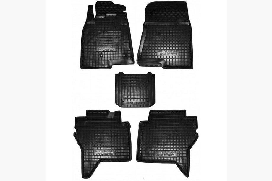 Mitsubishi Pajero Wagon IV 2006–2021 Kumimatot korotetulla reunalla (Autogumm) Image