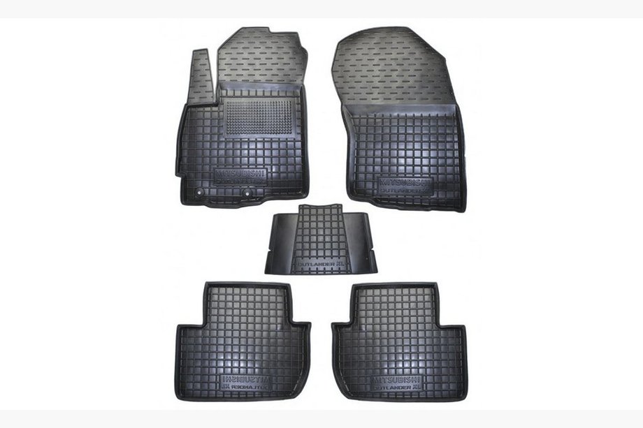 Mitsubishi Outlander 2006–2012 Reunalliset kumimatot XL (Autogumm) Image