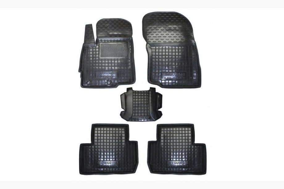 Mitsubishi Outlander 2012–2021 Kumimatot korotetulla reunalla (Autogumm) Image