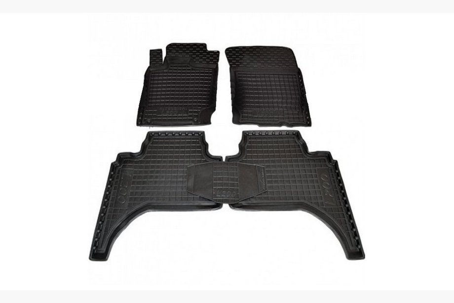 Mitsubishi L200 2006–2015 Kumimatot reunakorokkeella 2013+ Long base (Autogumm) Image