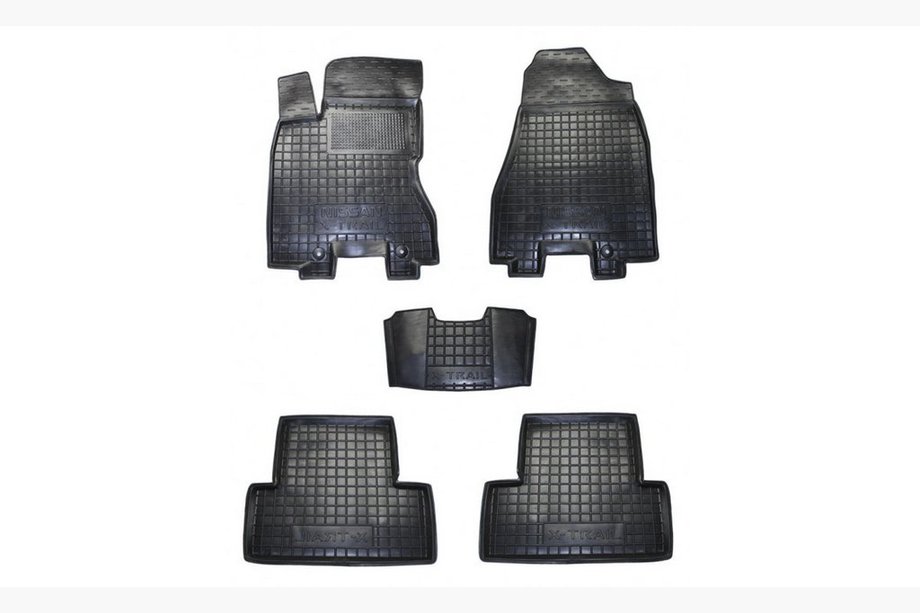 Nissan X-trail T31 2007–2014 Kumimatot korotetulla reunalla (Autogumm) Image