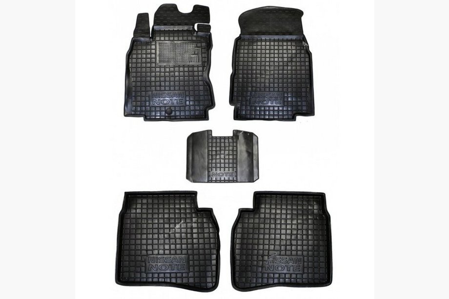 Nissan Note 2004–2012 Kumimatot korotetulla reunalla (Autogumm) Image
