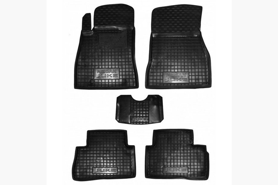 Nissan Juke 2010–2019 Kumimatot korotetulla reunalla (Autogumm) Image