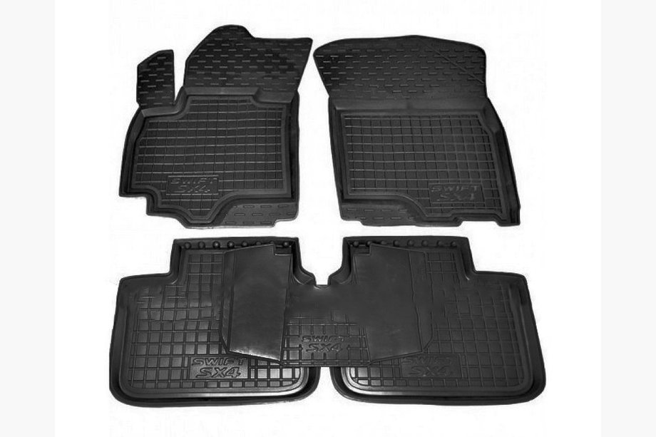 Suzuki SX4 2006–2013 Kumimatot korotetulla reunalla (Autogumm) Image