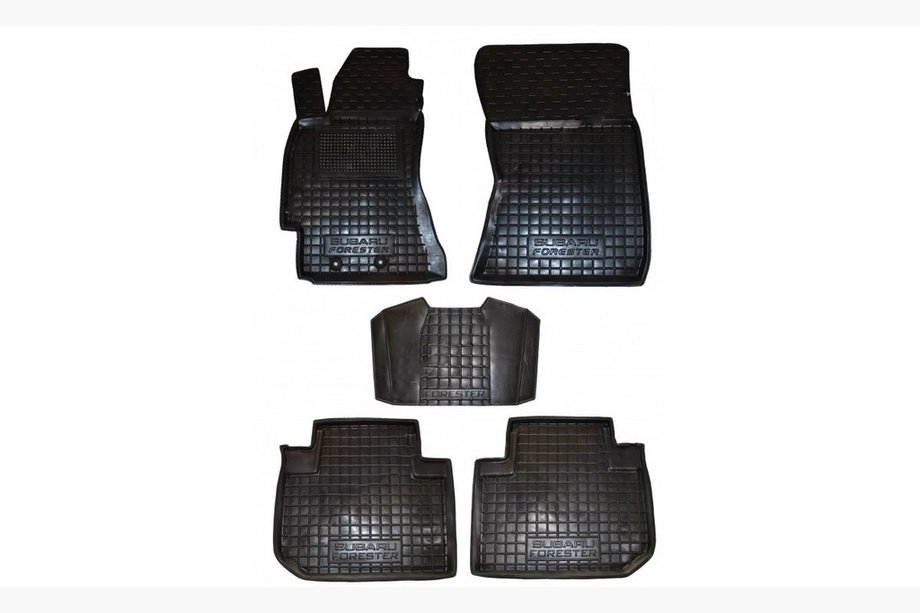 Subaru Forester 2008–2013 Kumimatot korotetulla reunalla (Autogumm) Image