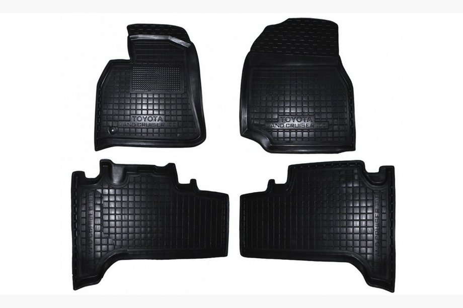 Toyota Land Cruiser 100 1998–2007 Kumimatot korotetulla reunalla (Autogumm) Image