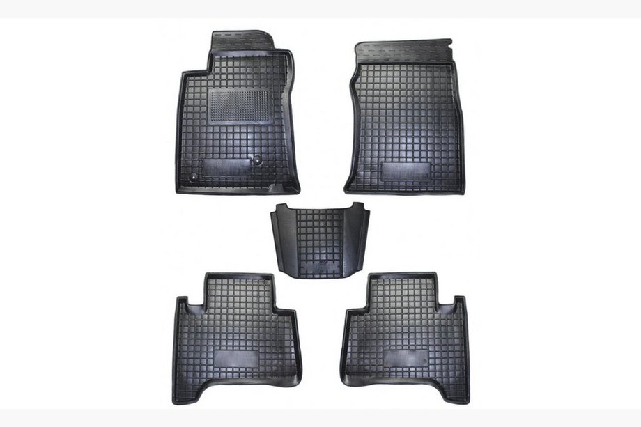 Toyota Land Cruiser Prado 120 2002–2009 Kumimatot korotetulla reunalla (Autogumm) Image