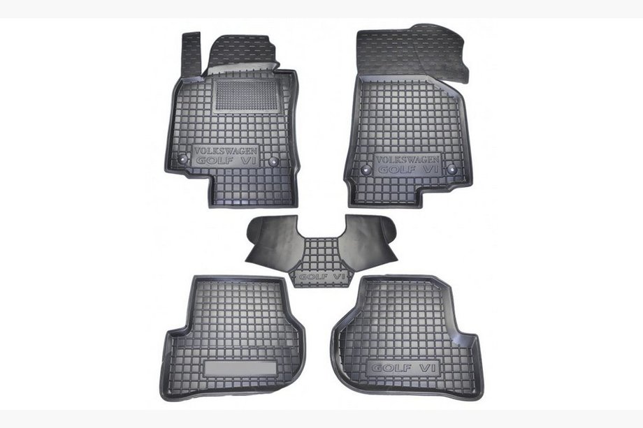 Volkswagen Golf 5 2003–2009 Kumimatot korotetulla reunalla (Autogumm) Image