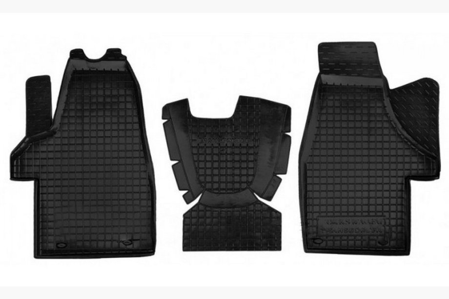 Volkswagen T5 2010–2015 Kumimatot reunuksella Multivan 1+1 (Autogumm) Image