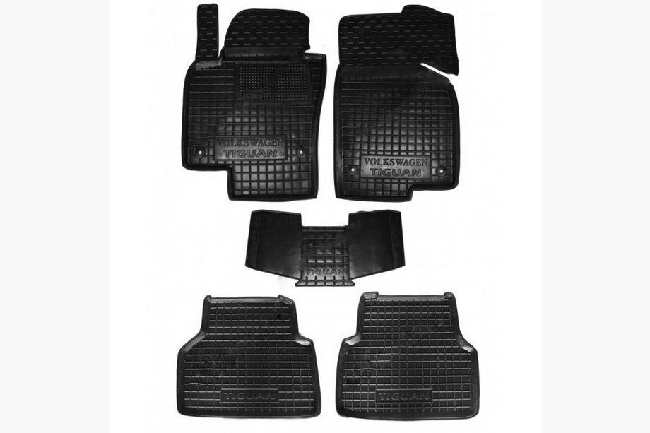 Volkswagen Tiguan 2007–2016 Kumimatot korotetulla reunalla (Autogumm) Image