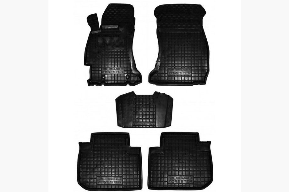 Subaru Forester 2013–2018 Kumimatot korotetulla reunalla (Autogumm) Image
