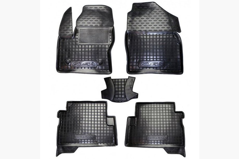 Ford Kuga/Escape 2013–2019 Kumimatot korotetulla reunalla (Autogumm) Image