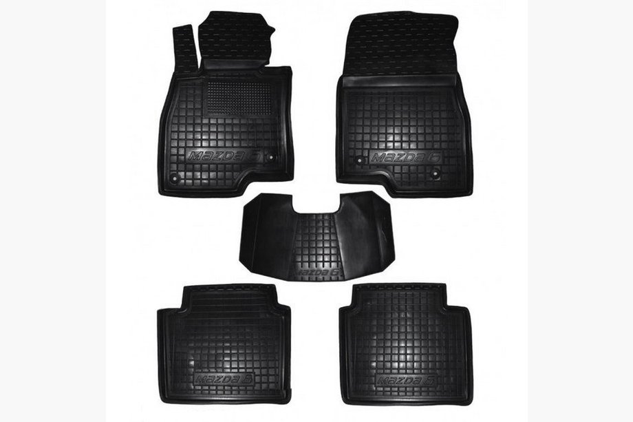 Mazda 6 2012–2024 Kumimatot korotetulla reunalla (Autogumm) Image