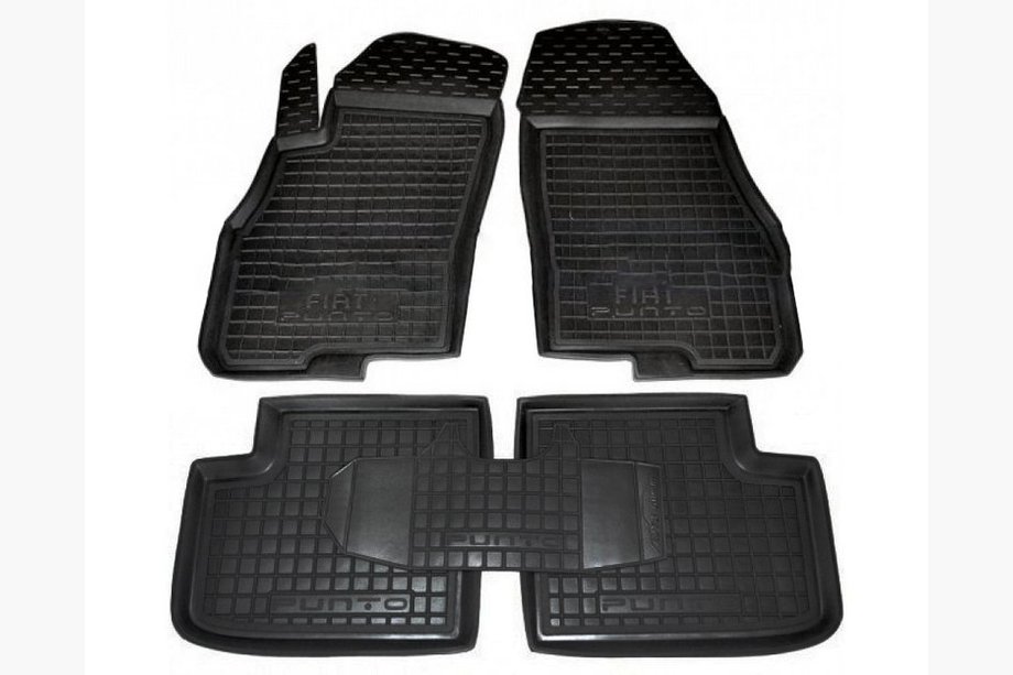Fiat Punto 1999–2006 Kumimatot korotetulla reunalla (Autogumm) Image