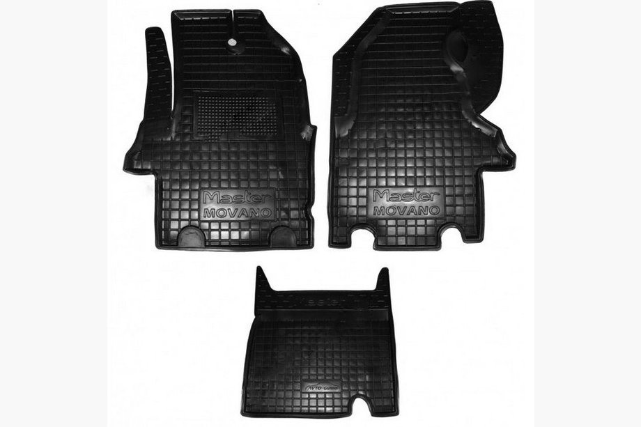 Renault Master 1998–2010 Kumimatot korotetulla reunalla (Autogumm) Image